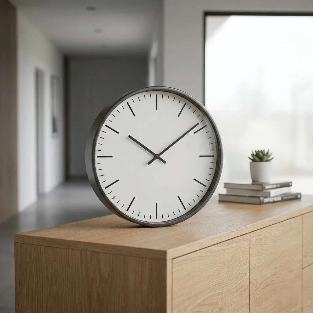 improve your Space: The Timeless Appeal of a Black Wall Clock