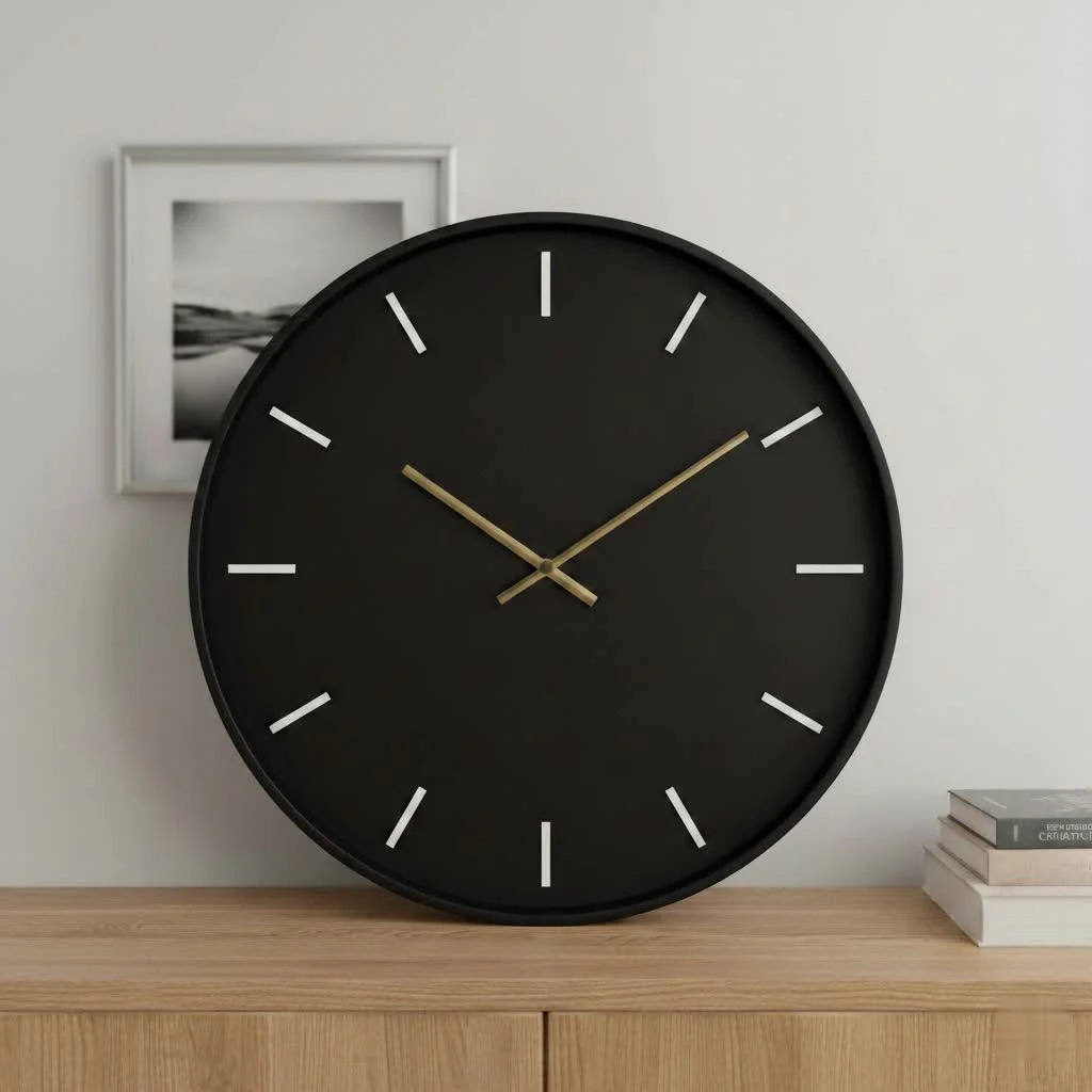 Personalized wall clock with custom design