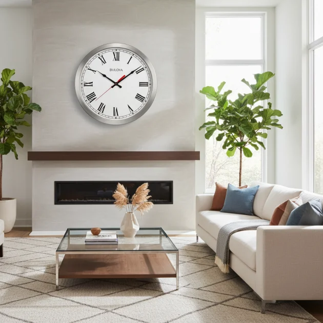 Best Bulova Wall Clock for Living Room Spaces